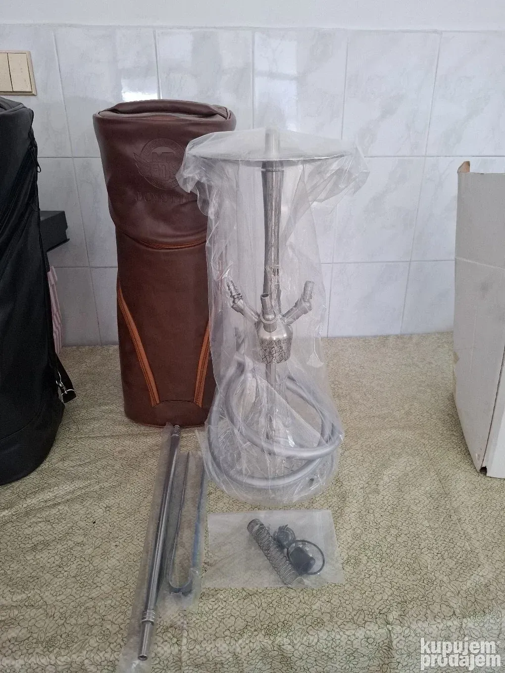 Mr.Eds E31 joystick usnik za nargilu — hirurški čelik, novo